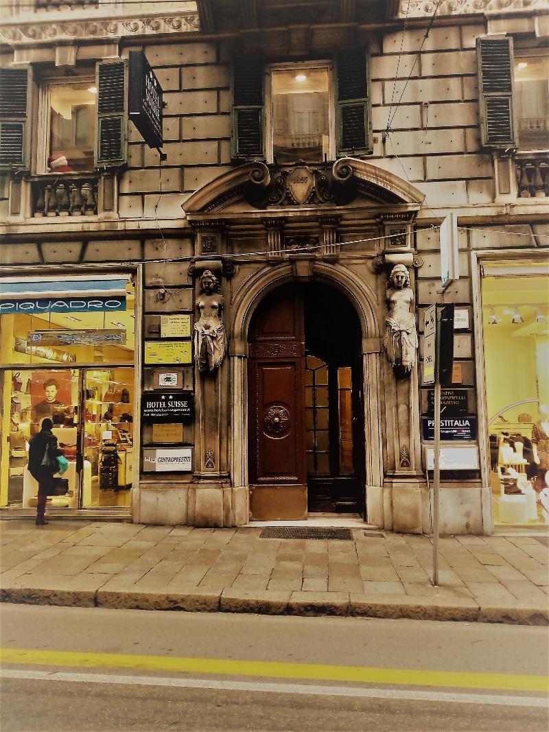 Hotel Suisse Генуя Экстерьер фото